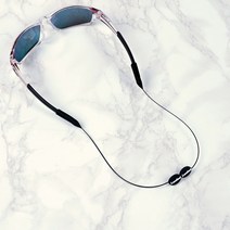 [선글라스조절끈] 라이프랩 안경 줄 길이조절 끈 선글라스 스트랩 돋보기 목걸이 줄 스웨이드 회색 5P