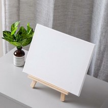 직사각 캔버스 24x30cm+이젤 28cm DIY 장식 FDIYFT, 캔버스이젤세트(품절)