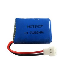 드론배터리 3.7v 7.4v 11.1v 모음, 05. (X4) 3.7v 200mah(MOLEX)