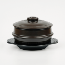 해피정 직화찌개솥 해장기 A 진뚝배기 + 뚜껑 + 멜라민 받침 세트, 3호, 1세트