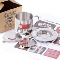 Thang Long 베트남 커피 필터 메이커 프레스. 스크류 다운 핀 베트남산 정품(1 미디엄 (8온스)), Medium (8 oz), 1