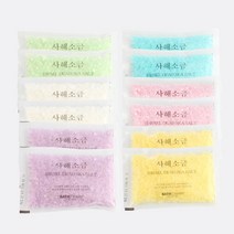 [바스참] 이스라엘 사해소금100GX10EA 일회용 입욕제 바스솔트, 사해소금100GX10EA:랜덤