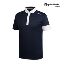 [테일러메이드]남성 배색 카라 반팔티셔츠 TMTYK2909-915