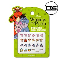 디젤 디즈니 프리미엄 네일스티커 티거&피글렛&이요르, 1개, 단일