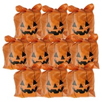 10개묶음 할인판매 할로윈 데이 사탕 포장 간식 어린이집 생일선물 답례품 선물 과자 세트, 10개, 33_호박보자기