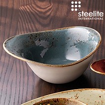 스틸라이트 볼 영국 빈티지 수입그릇, Large, 화이트, 1개