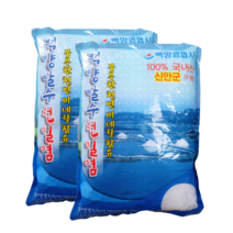 백양 탈수 천일염 3kg 간수 뺀 신안 굵은소금, 1개