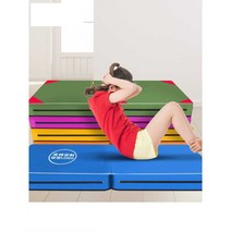 구르기매트 접이식 폴딩 체조 매트리스 덤블링 낙법, 고급 가죽 2단 120x60 두께 10cm, 1개