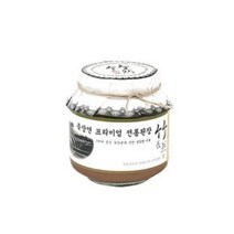 죽장연 프리미엄 전통된장 500g(유리병) / 국내산 백콩(죽장 청송 영양 등) + 지하 암반수 정제물 3년간 간수 뺀 신안 천일염 항아리 천연발효 포항 죽장면, 1개
