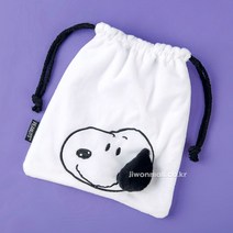 [소반]스누피 조리개 파우치