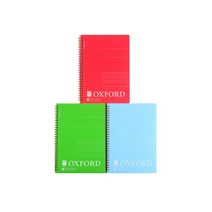 꿈드림22 옥스포드 oxford 3500 칼라 PP B5 좌철노트 80매, B5-좌철-80매-색상랜덤