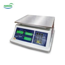 한성 생활방수 가격표시 전자저울 HS-30SPL (30kg/10g)