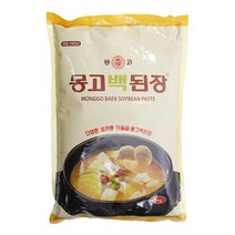 몽고백된장 4kg 몽고, 1개
