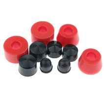 10 개/대 교체 스케이트 보드 트럭 부싱 세트 롱 보드 키트 충격 방지 고탄성 PU, 레드 85AA