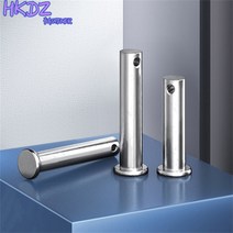 pcb 서포트 m2 지지대 M3 M4 M5 M6 M8 M10 304 스테인레스 스틸 샤프트 플랫 헤드 구멍 포함 원통형 핀, 03 5pcs_25 M6x16mm