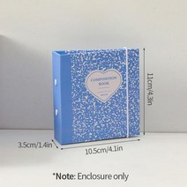 콜북 1단 2단 귀여운 포카 제작 포토 북 러브 하트 모양 포토카드 홀더 3 인치 Kpop 사진 바인더 앨범 인스 타스 폴라로이드 슬리브 커버, S5 photo cover