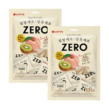 롯데제과 제로 후르츠젤리 238g 2팩