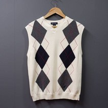 노티카 니트 체크조끼 95 남자 0918