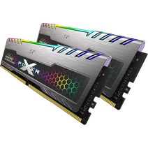 실리콘파워 DDR4 3600 MHz XPOWER Turbine RGB 데스크탑용 게이밍램, 16GB(8GB*2)