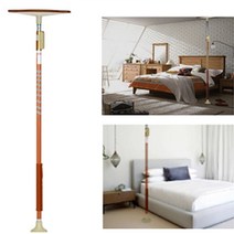 ASH-201 어르신 기둥형 안전손잡이 현관 침대 노인용 침대안전봉 지지대 안전바 천정 바닥 고정 노인 장기요양 보험 복지용구 실버용품 요양등급 어르신용품, 노인장기요양등급 할인구매(본인부담금 15%)