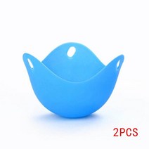 아침 식사 오믈렛 금형 실리콘 계란 팬케이크 링 셰이퍼 요리 도구 diy 주방 액세서리 가제트 계란 해고 금형 216, 2pcs 블루