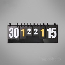 스코어보드 점수판 학교체육 축구대회, 스테인레스스틸브래킷스코어보드