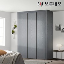 보루네오 10cm 샤크 여닫이 작은방 붙박이장 5자 6자 7자, n콤비10cm