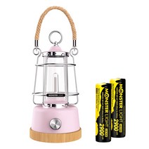 클래시카 빈티지 무드 LED 감성 캠핑랜턴 캠핑조명 5800mAh, 클래시카 핑키 5800mAh