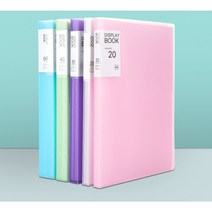 A4파일 클리어파일 인덱스파일 서류파일 (2개1세트), 블랙, 30매X2