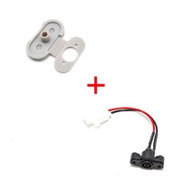 전동킥보드부품 전기 스쿠터 먼지 플매트 카펫 러그 부품 Ninebot KickScooter Max G30LP 용 오리지널 충전 포트 고무, [02] 하늘색