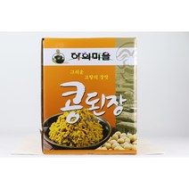 하회마을 콩된장 14kg 재래식 고깃집 업소용 대용량, 1개