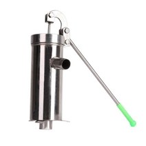 스테인레스 우물펌프 옛날펌프 작두펌프 가정용 마당, 작두펌프 - 6컵 교수형 코어 강판