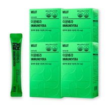 웰릿 이뮨베라 알로에 젤리, 14포, 4박스