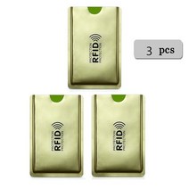 안티 Rfid 카드 홀더 NFC 차단 리더 잠금 Id 은행 케이스 보호 금속 신용 알루미늄
