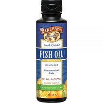발린스 Fresh Catch® 피쉬 오일 오렌지 8fl oz
