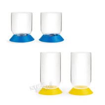 모마 보덤 옥테트 텀블러 세트 MOMA BODUM OKTETT TUMBLERS SET OF 2, BLUE-LOW