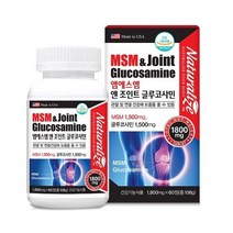 네추럴라이즈 엠에스엠 앤 조인트 글루코사민 1800mg x 60정