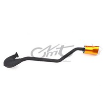 머플러 배기 파이프 미니 포켓 CAG 자전거 스쿠터 ATV Small Apollo off-road 47cc 49cc 2 Stroke Engine Pit Dirt BIKE Parts