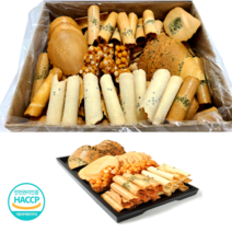 옛날 전통 전병과자 종합전병세트 1KG 센베이 생과자, 1개