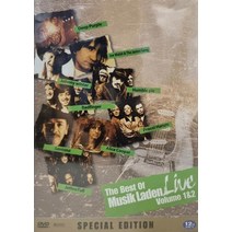 DVD 뮤직타이틀 뮤직 레이든 라이브 Vol1 2