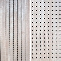 MDF 원형타공보드 두께 9mm x 폭 1200mm x 길이 2400mm 타공 5파이 타공간격 16mm