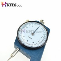 폭 두께측정기 다이얼 두께 게이지 곡선 팁 0-10mm/0.1mm 중공 파이프 또는 원형 튜브 캘리퍼 측정 도구, 01 0-10mm