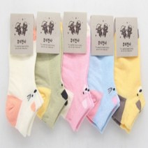 보통 양말 포장 고양이발 발목 빅사이즈 룸삭스 발시려움 배색 수족냉증 귀여운 캐릭터 5p