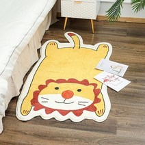 호랑이 러그 동물 매트 거실 침실 유니크 인테리어 카페트 바닥매트