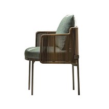 북유럽 야외 라탄 의자 고급 레저 등나무 루프탑 카페, L타입 스툴