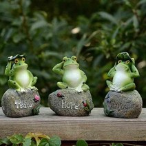 [NATURE] 개구리 장식 홈 미니어처 모델 동물 정원 평화 희망 잡화 기타 생활 가정 집안 용품 물품 N T : 245A4B+1179, NATURE 쿠팡 개구리Peace BL11622