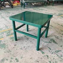 조경 공원 벤치 의자 야외 리조트 호텔 정원 긴 철제 의자, 04.녹색 커피 테이블 75x55x53