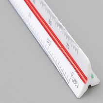 자 15cm 삼각스케일 저배율 자, 기본, 사이즈 15cm 고배율