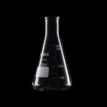삼각 플라스크 300ml 식품 계량 실험실 유리 용기 Erlenmeyer flask SAMDUK SD.150118