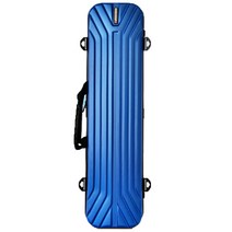 엘마운틴 다기능 하드케이스 낚시 가방 80x20x13cm 바다 원투 낚시대 보관 케이스, 블루